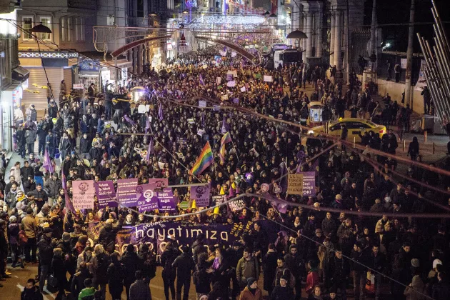 feminist gece yürüyüşü
