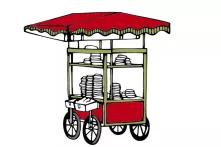 Simit card illustration