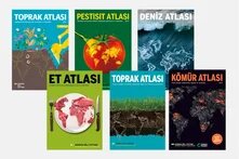 heinrich böll sitiftung istanbul ofisinin yayınladığı altı atlasın kapak görsellerinden bir kolaj 